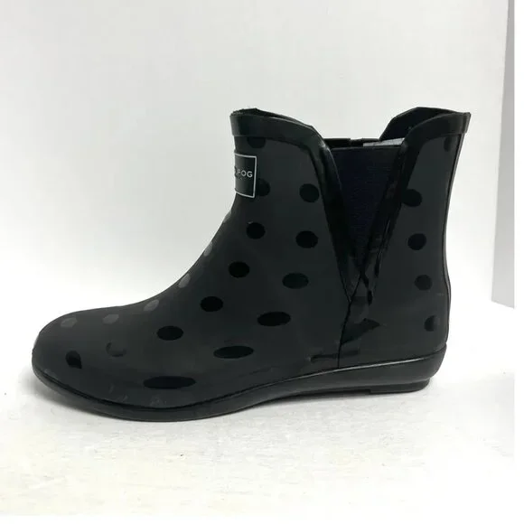 London Fog Shoes London Fog Womens Piccadilly Rain Boot Black